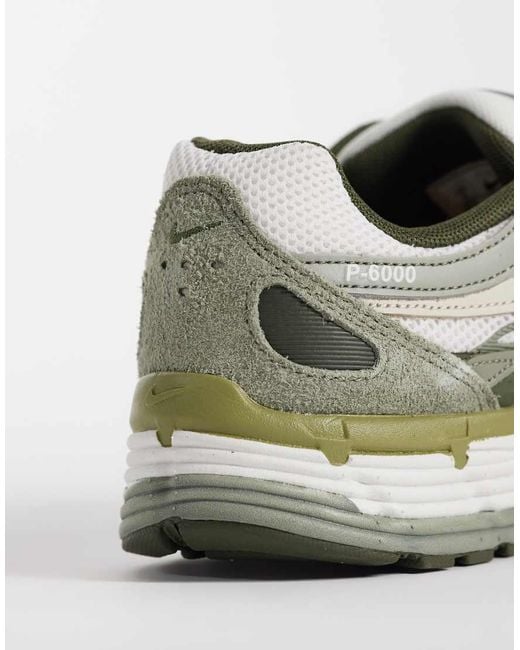 Nike White P-6000 Trainers for men