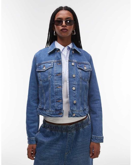 Tommy Hilfiger Klassiek Denim Jack in het Blue