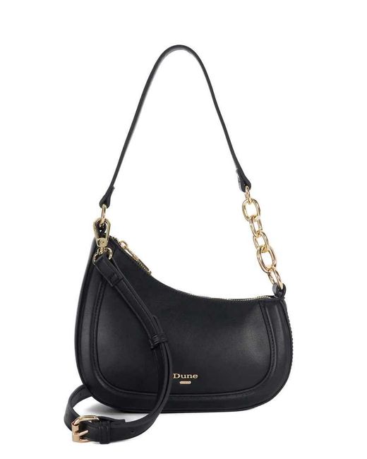 Dune Black Direction Shoulder Bag