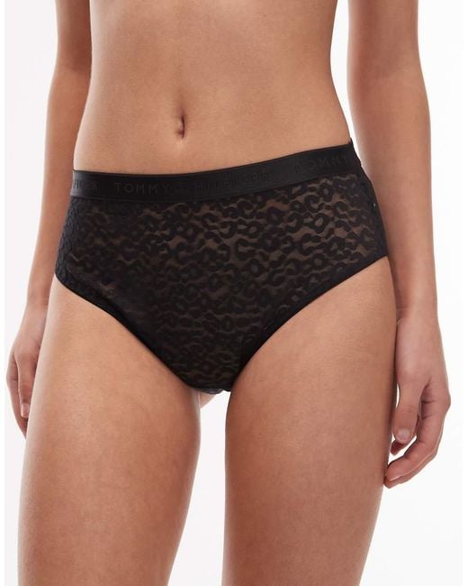 Tommy Hilfiger Black Modern Lace Bikini Briefs