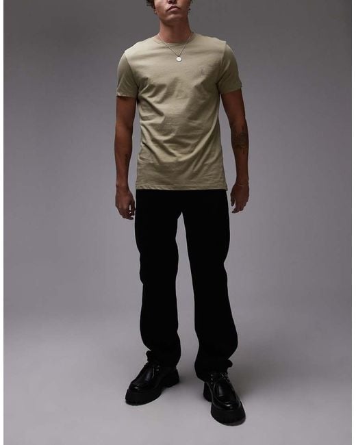 AllSaints Green Tonic Crew T-Shirt 3-Pack for men