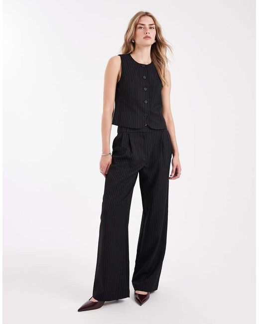 ONLY Black High Neck Vest