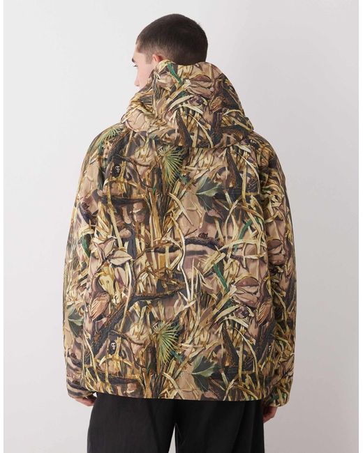 Xlarge – steppjacke in Brown für Herren