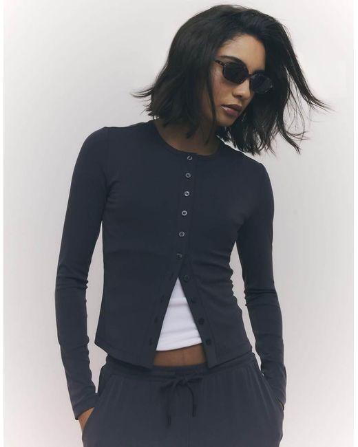 River Island Blue Soft Touch Cardigan