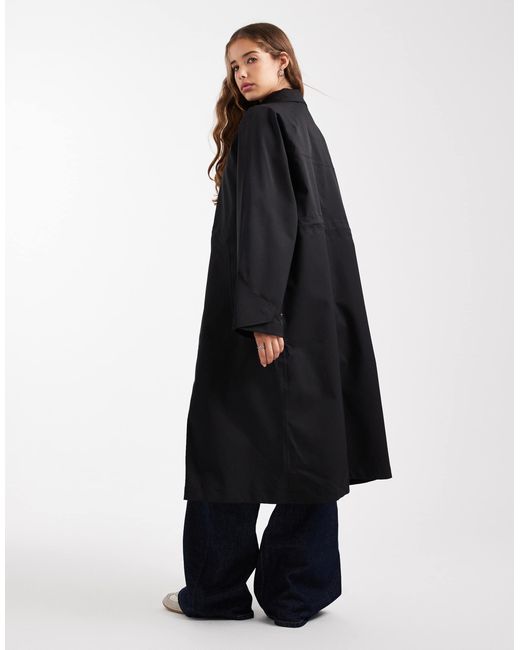 The North Face Blue – city – 3-in-1-longline-regenjacke mit weste