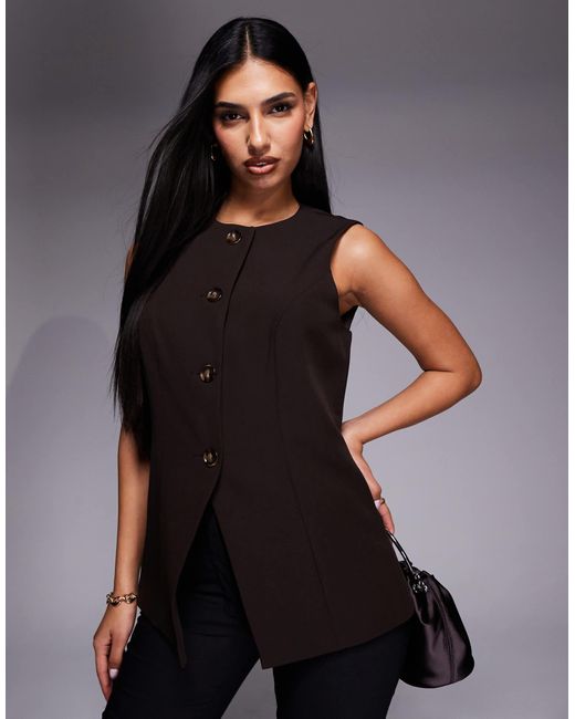 River Island Black – weste