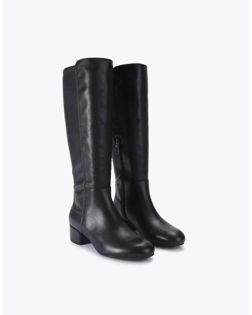 Carvela Kurt Geiger Black Gaia Knee Boots