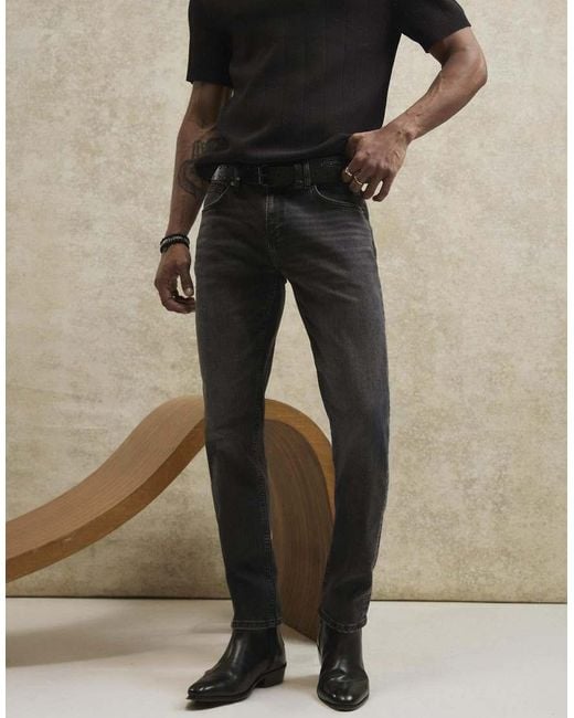 River Island Natural Slim Fit Stretch Jeans for men