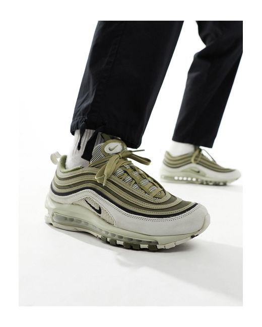 Air max 97 - sneakers sporco e cuoio di Nike in White da Uomo