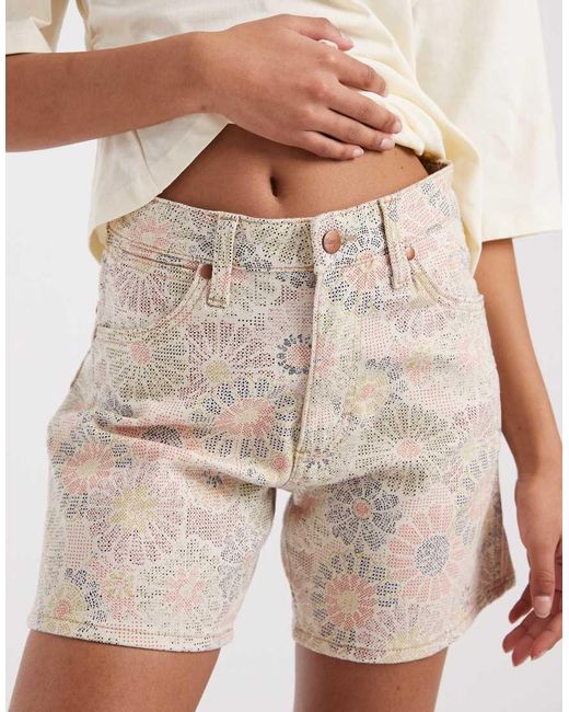 Wrangler Natural Denim Cowboy Shorts