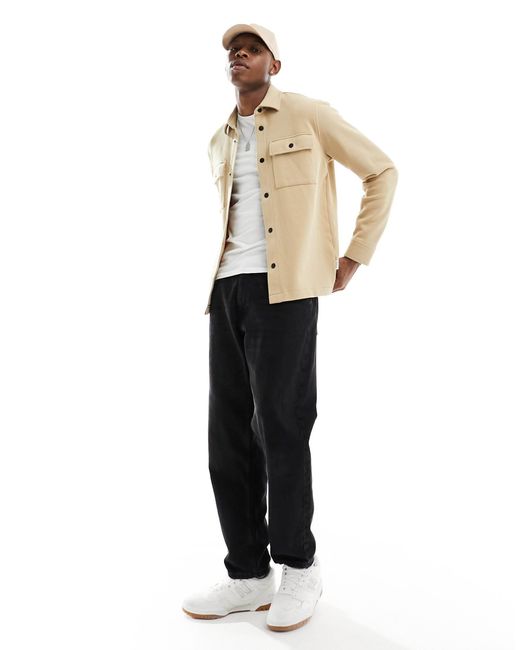 SELECTED Natural Jackie Overshirt for men