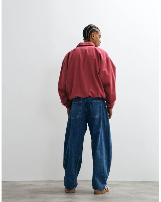 Tommy Hilfiger Red Ashton Barrel Leg Jeans for men