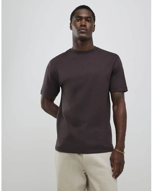 River Island Blue Slim Fit Pack Of 4 T-Shirts for men