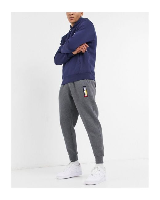 Nike Just Do It 365 Cuffed Sweatpants in Grey (Gray) for Men - Lyst