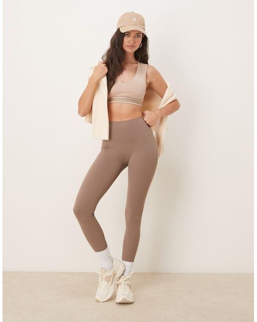 Nike Natural Zenvy Dri-fit High Waisted leggings