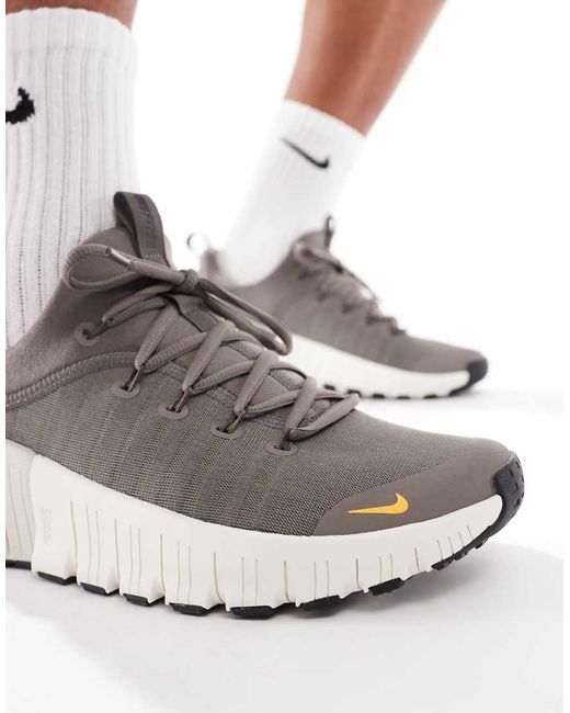 Nike White Free Metcon 6 Trainers for men