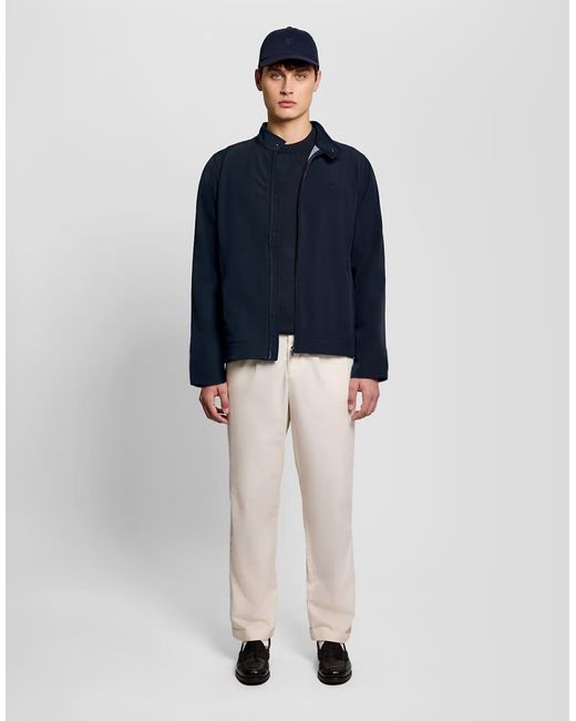 Lyle & Scott Blue Lightweight Softshell Jacket for men