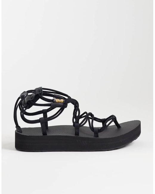 Teva Black Midform Infinity Sandals