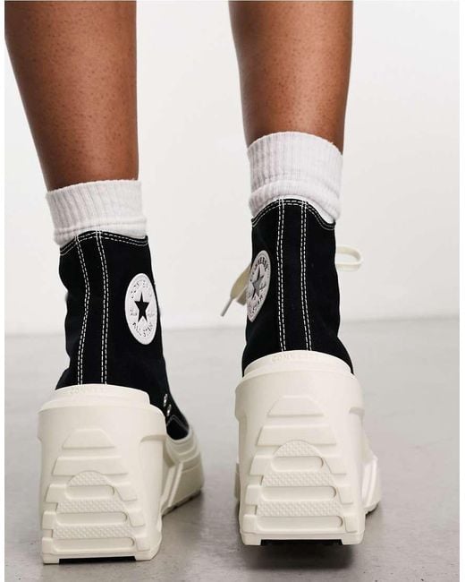 Zapatillas De Deporte Negras Con Cuna Alta Chuck 70 De Luxe De de Converse de color Blanco Lyst