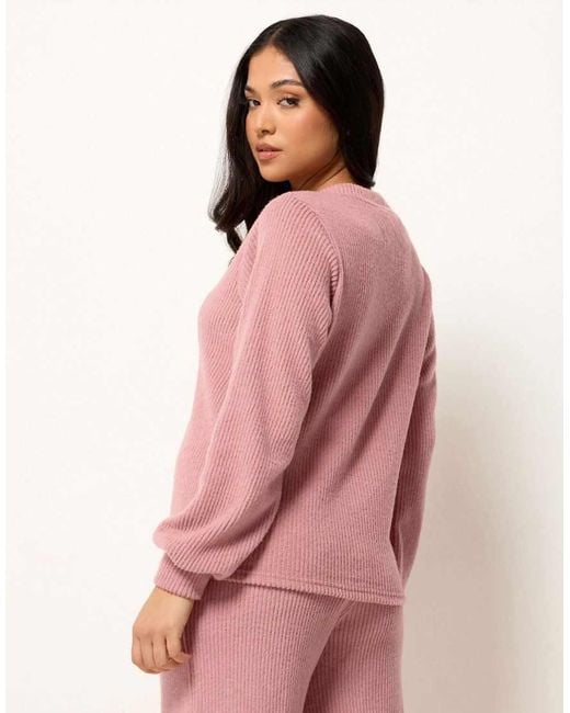 PixieGirl Pink Petite Textured Cardigan