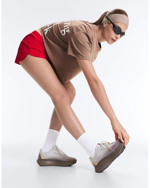 Oysho Brown 6Cm Sports Headband