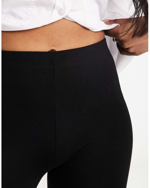 ASOS White Basic legging Shorts