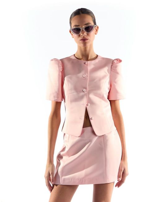 Collective The Label Pink Mini Skirt