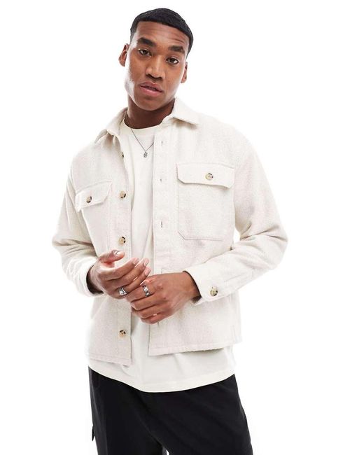 Camisa blanca abercrombie sale