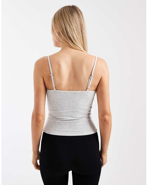 Hollister Gray Gilly Hicks Y2k Tank Top