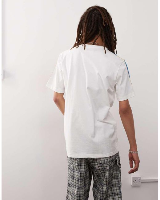Adidas Originals White Adidas Football Real Madrid Icon T-shirt for men