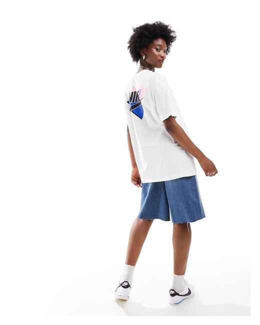 Nike White – vintage – t-shirt