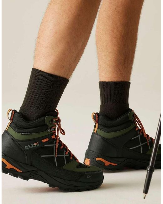 Regatta Black Samaris Iii Waterproof Walking Boot for men