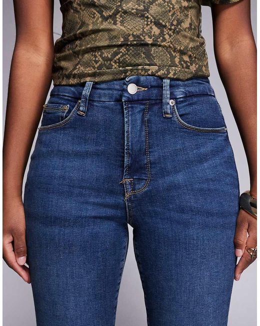 GOOD AMERICAN Blue Good Legs Skinny Jeans