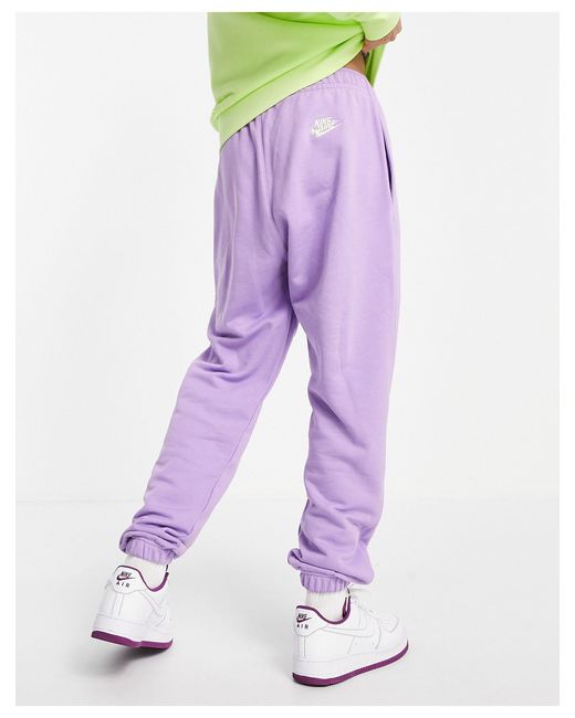 nike purple joggers mens