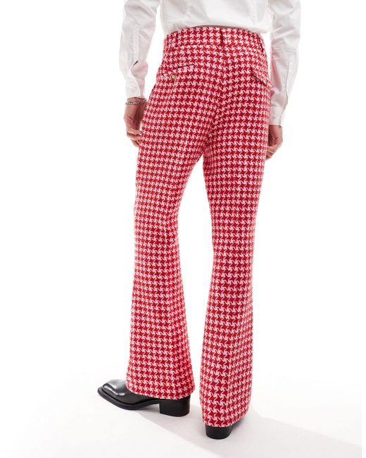 Pantalon Twisted Tailor pour homme en coloris Red