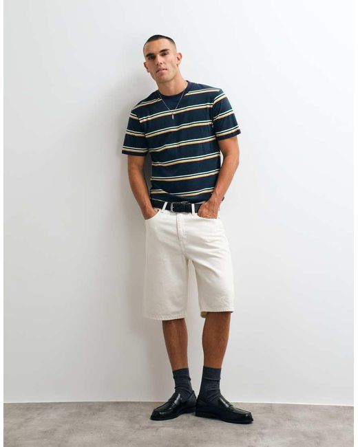 Parlez Blue Stripe T-shirt for men