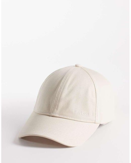 Barbour Natural Olivia Logo Cap