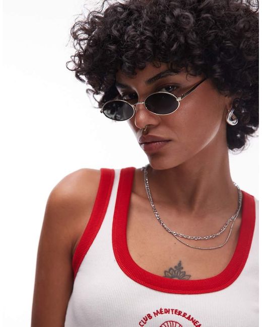 Love Train di Le Specs in Metallic