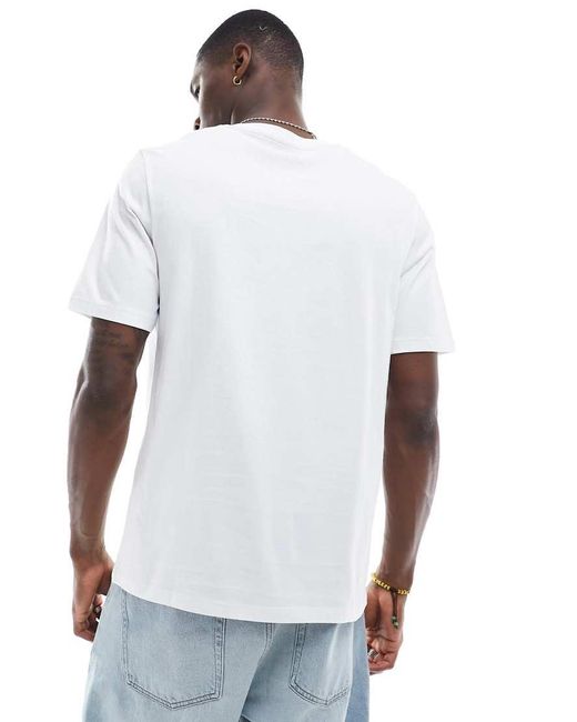 Jack & Jones White T-shirt With & Logo for men