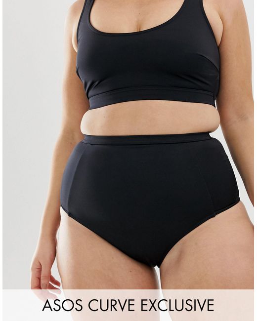 high waisted bikini bottoms asos