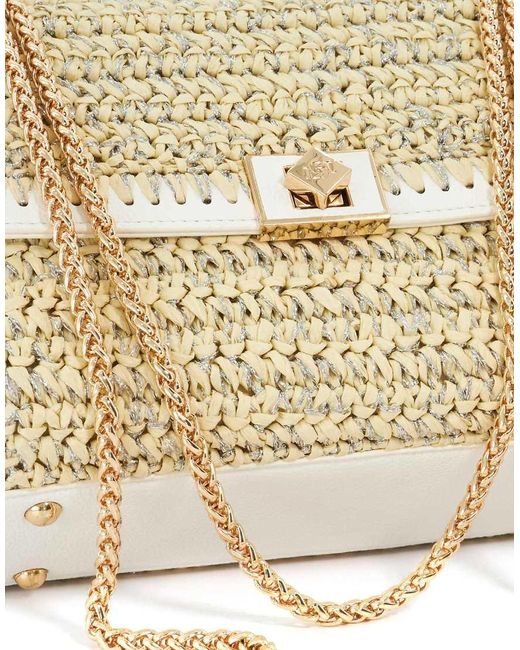 Dune Natural Delphinium Bag