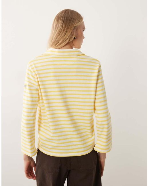 Polo Ralph Lauren Yellow Striped Knit Pullover