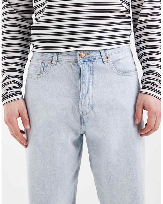 Only & Sons Blue Loose Fit Jeans for men
