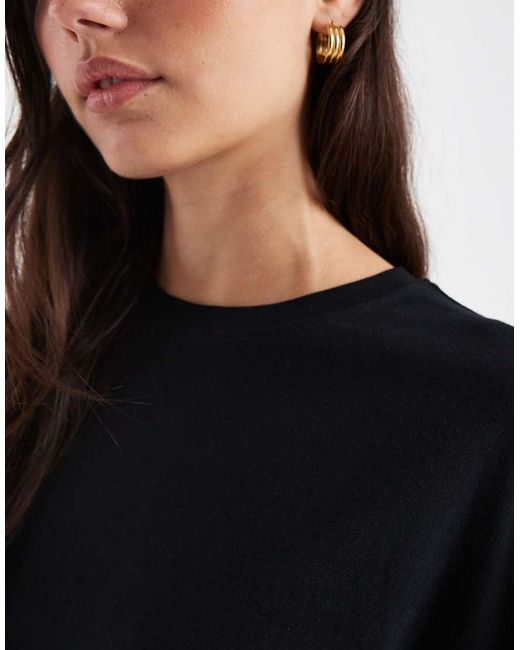 New Look Black Oversized Tee