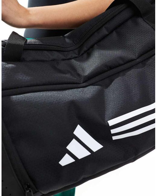 Adidas Originals Black Adidas Training Medium Duffle Bag