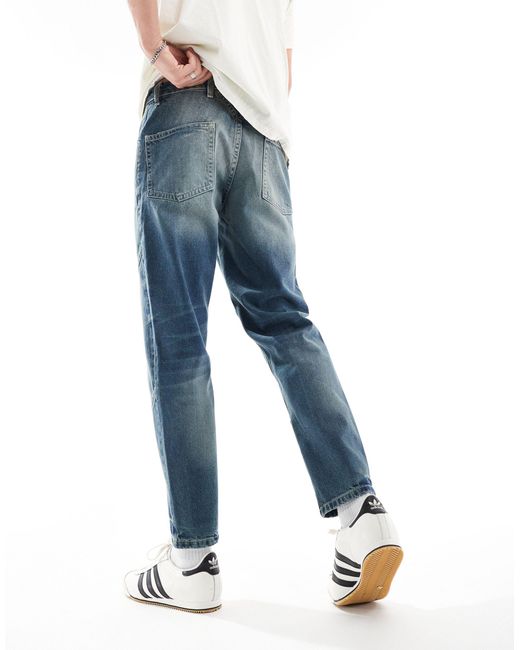 ASOS – klassische, nicht dehnbare jeans in Blue für Herren