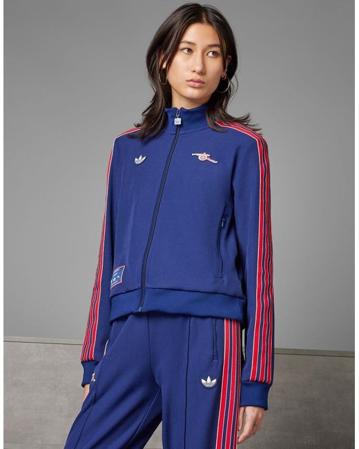 Arsenal Football Terrace Icons di Adidas Originals in Blue