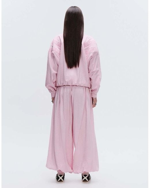 adidas Originals x ASOS Pink Oversized Balloon Track Pants