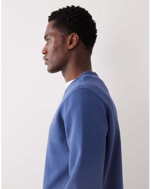 Polo Ralph Lauren Blue Icon Logo Double-knit Sweatshirt for men