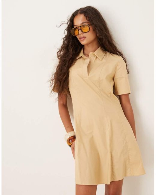 Mango Natural Cotton T-shirt Dress